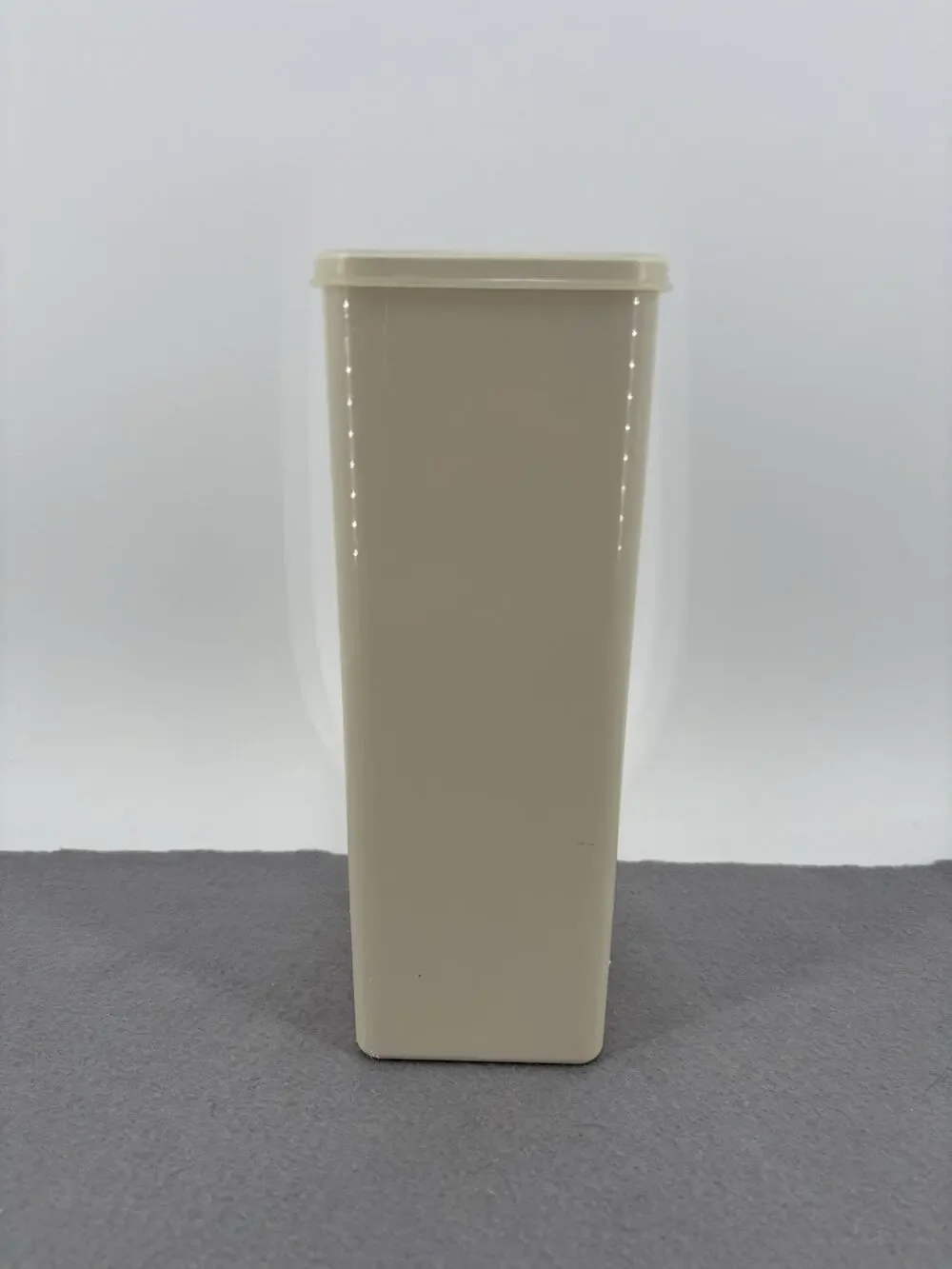 Tupperware Cracker Velvetta Cheese Beige Container Holder USA 3 Pc Set
